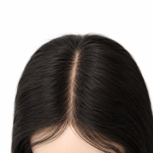 Human Hair Silk Base Hand Knotted Topper | 100% Premium Natural Human Hair