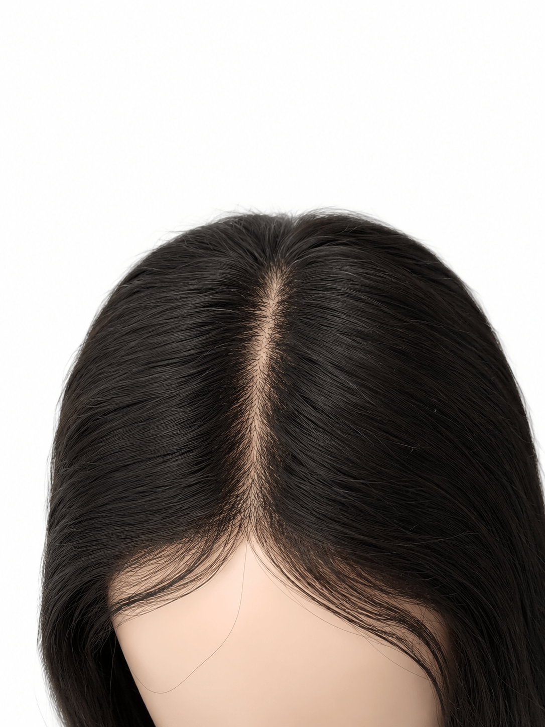 Human Hair Silk Base Hand Knotted Topper | 100% Premium Natural Human Hair