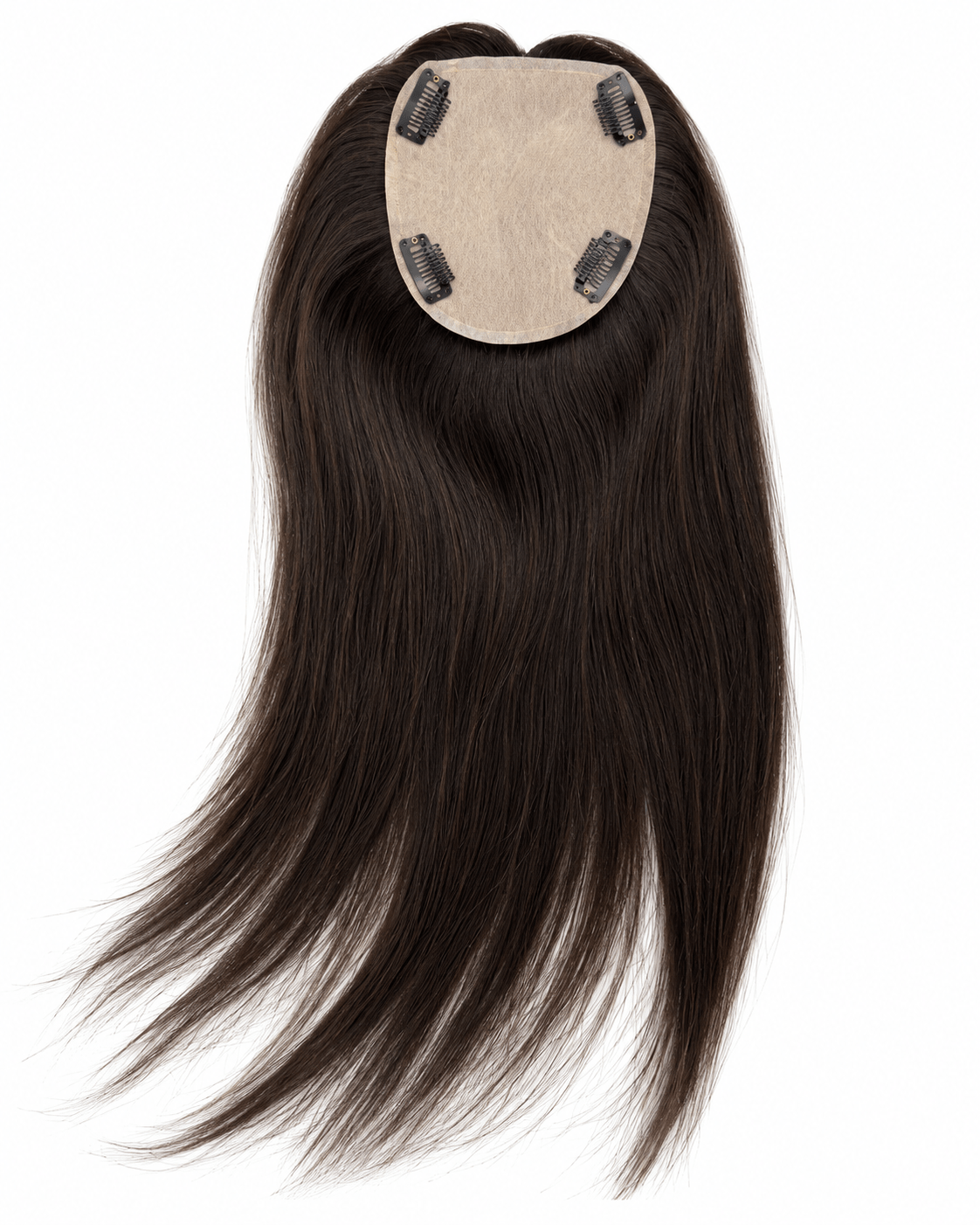 Human Hair Silk Base Topper 20 Inch | 100% Natural Human Hair - Image 3