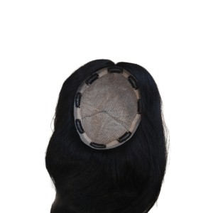 Human Hair Mirage Base Topper | 100% Natural Human Hair Clip-On & Pasting