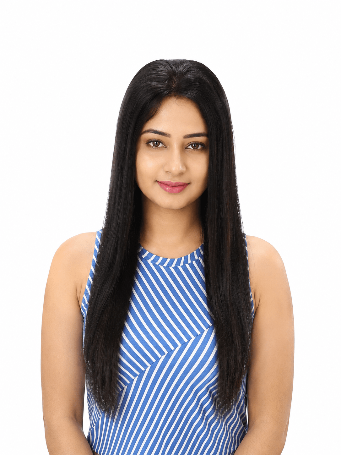 Premium Silk Base Full Hand-Knotted Human Hair Topper with Nano Plasty (18–40 Inches)