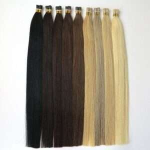 Premium Double Drawn I-Tip Human Hair Extensions 100 strands